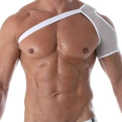Harnais D'Epaule Circuit Mesh Blanc