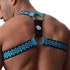 Harnais Hex Bleu Turquoise