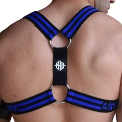 Harnais Voyeur Bleu