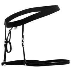 Jarretière Cock-Ring Noire 9 Jarretière Cock-Ring Noire -Boutique De Sous-vêtements jarretiere cock ring noire candyman 4