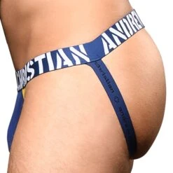 Jock Strap Almost Naked Fly Tagless Marine -Boutique De Sous-vêtements jock strap almost naked fly tagless marine andrew christian 2