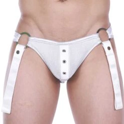 Jock Strap Bauer Blanc - Argent