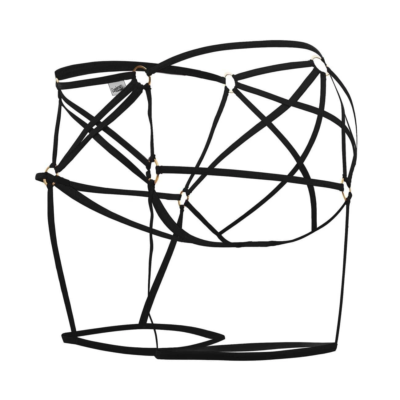 Jock Strap Cage Noir 4 Jock Strap Cage Noir – Image 4