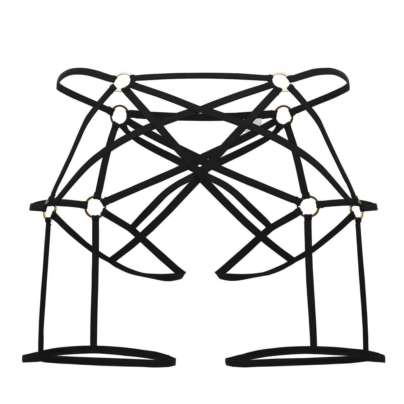 Jock Strap Cage Noir 5 Jock Strap Cage Noir – Image 5