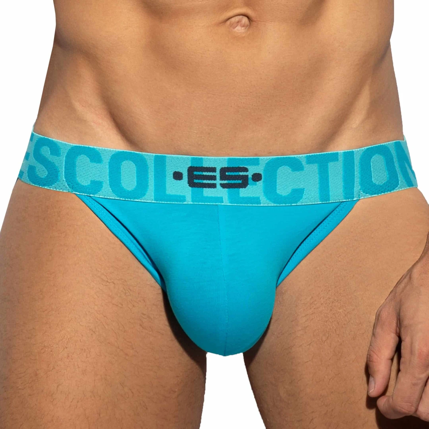 Jock Strap Coton 7 Days 3.0 Bleu Turquoise 1 Jock Strap Coton 7 Days 3.0 Bleu Turquoise