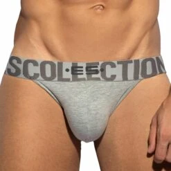 Jock Strap Coton 7 Days 3.0 Gris Chiné