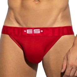 Jock Strap Coton 7 Days 3.0 Rouge