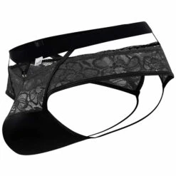 Jock Strap Dentelle Noir -Boutique De Sous-vêtements jock strap dentelle noir candyman 4