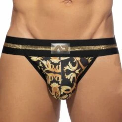 Jock Strap Golden Versailles Noir