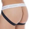 Jock Strap Happy Holidays Coton Bio Bleu Marine