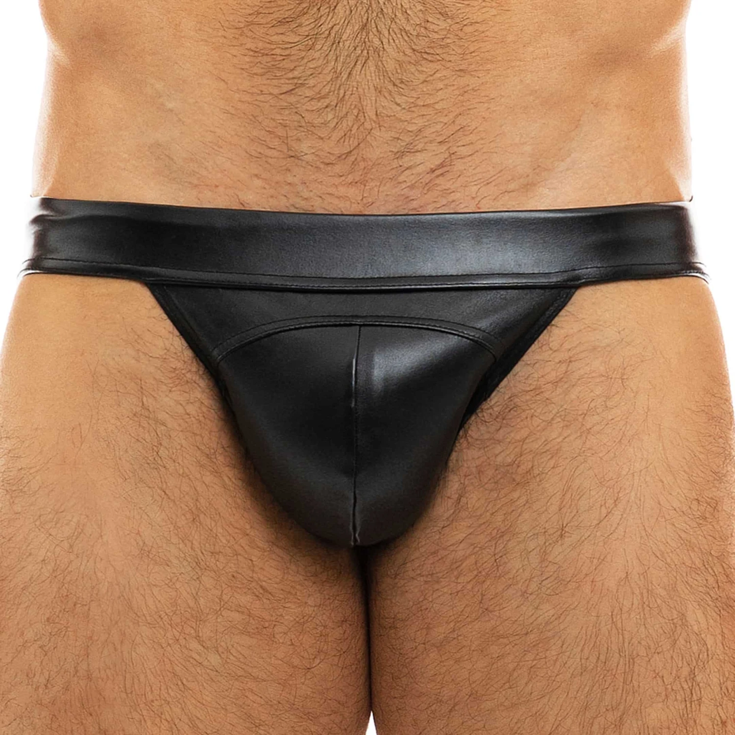 Jock Strap Leather Simili-Cuir Noir 1 Jock Strap Leather Simili-Cuir Noir