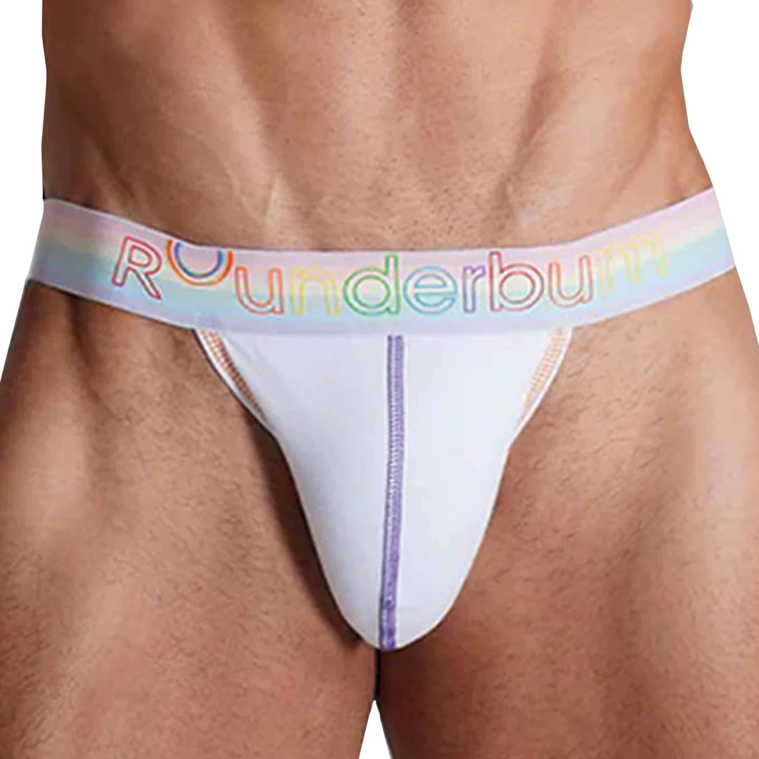 Jock Strap Lift Neon Pride Blanc 1 Jock Strap Lift Neon Pride Blanc