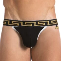 Jock Strap Meander Noir