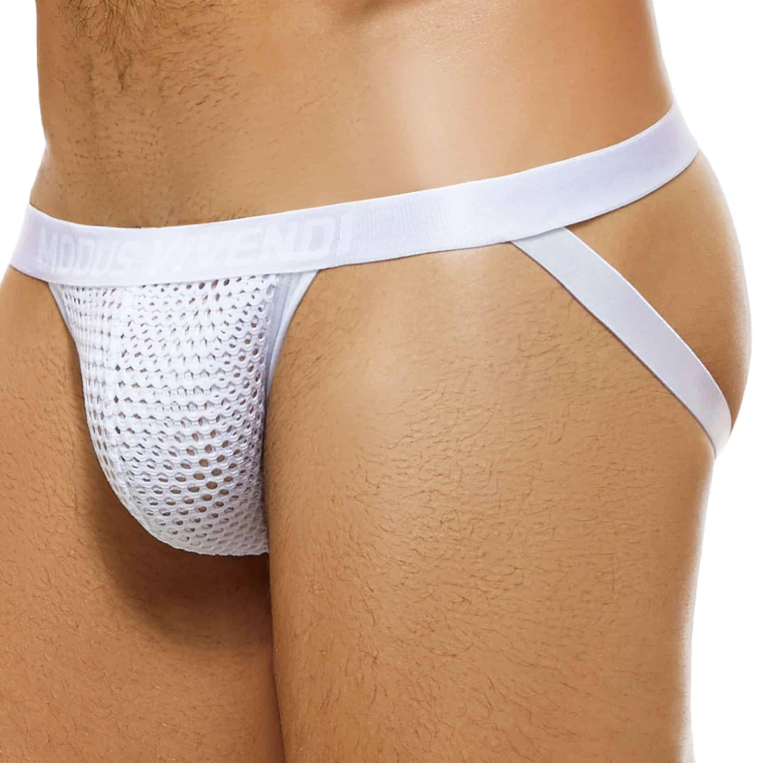 Jock Strap Net Trap Blanc 1 Jock Strap Net Trap Blanc