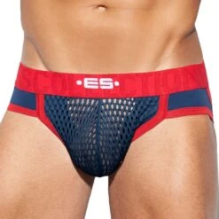 Jock Strap Open Mesh Marine