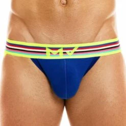 Jock Strap Peace Coton Bleu Roi
