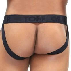 Jock Strap Pilot Noir -Boutique De Sous-vêtements jock strap pilot noir tof 2