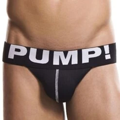 Jock Strap Pump! Noir