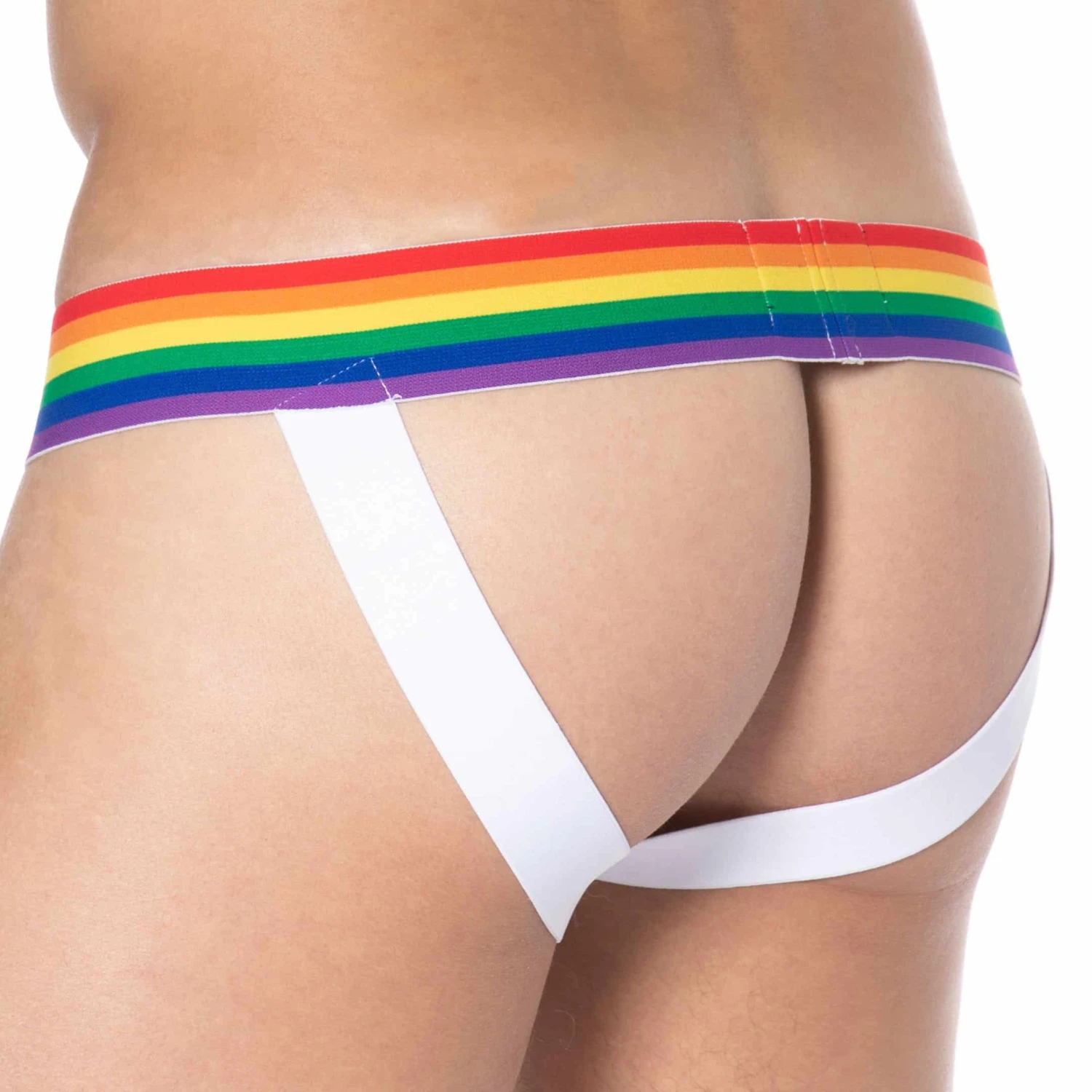 Jock Strap Rainbow Blanc 2 Jock Strap Rainbow Blanc – Image 2