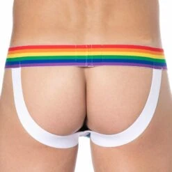 Jock Strap Rainbow Bleu Roi 5 Jock Strap Rainbow Bleu Roi -Boutique De Sous-vêtements jock strap rainbow bleu roi sku 2