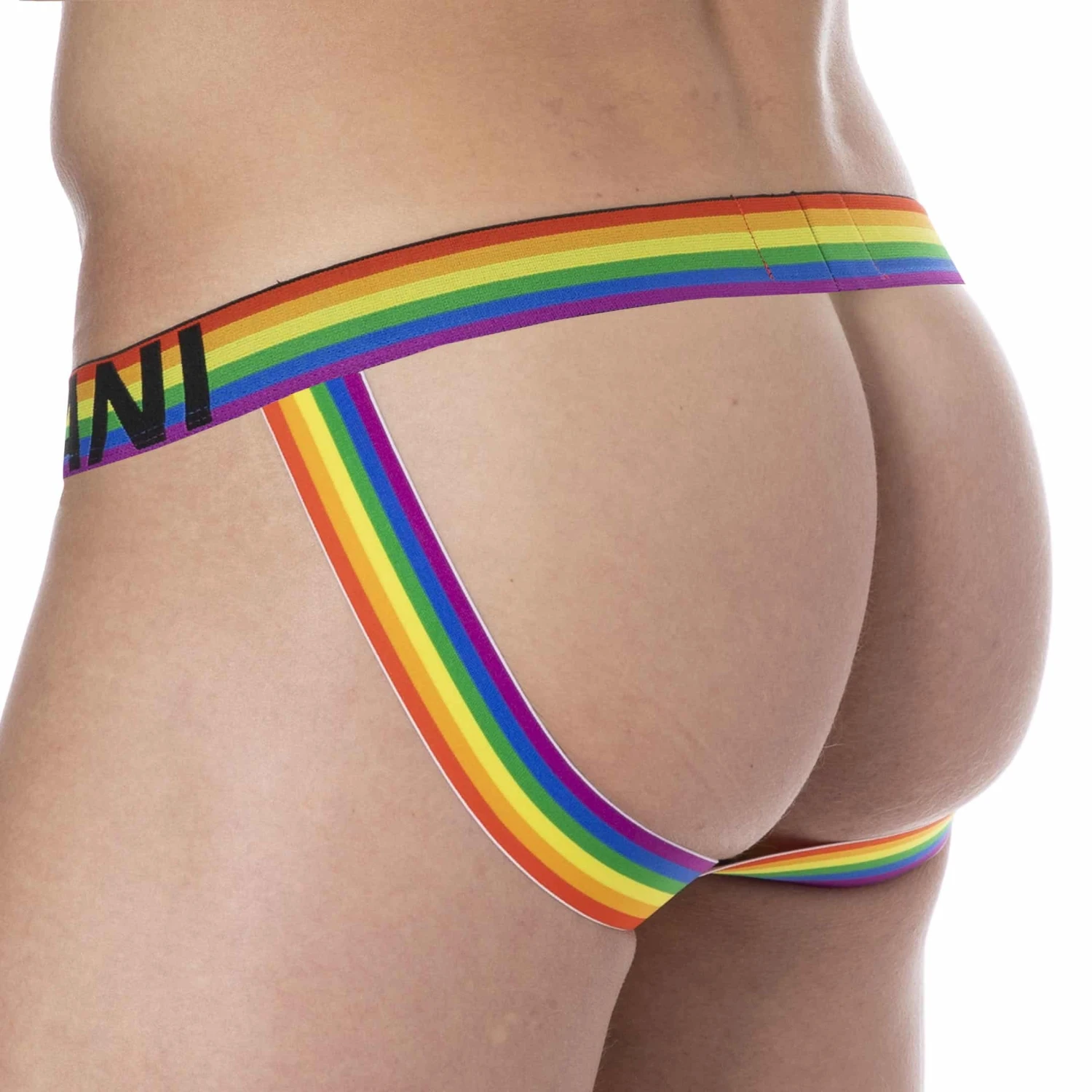 Jock Strap Rainbow Noir 2 Jock Strap Rainbow Noir – Image 2