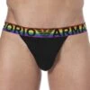 Jock Strap Rainbow Noir