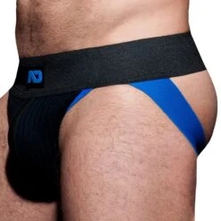 Jock Strap Rib Noir - Royal