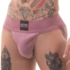 Jock Strap Sergey Pop Rose -Boutique De Sous-vêtements jock strap sergey pop rose barcode 2