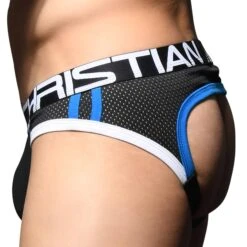 Jock Strap Show-It Sports Mesh Noir -Boutique De Sous-vêtements jock strap show it sports mesh noir andrew christian 2