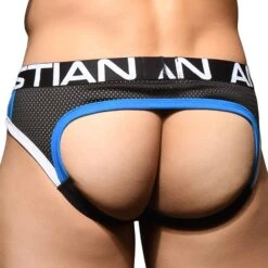 Jock Strap Show-It Sports Mesh Noir
