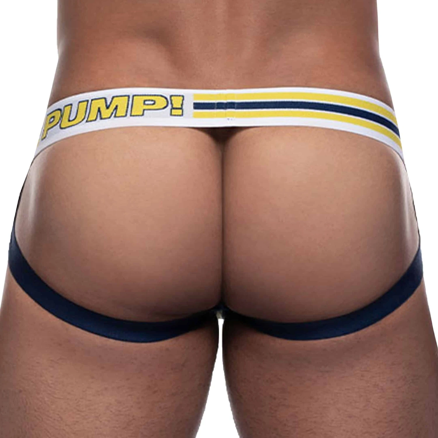 Jock Strap Sportboy Recharge Bleu Marine - Blanc 2 Jock Strap Sportboy Recharge Bleu Marine - Blanc – Image 2