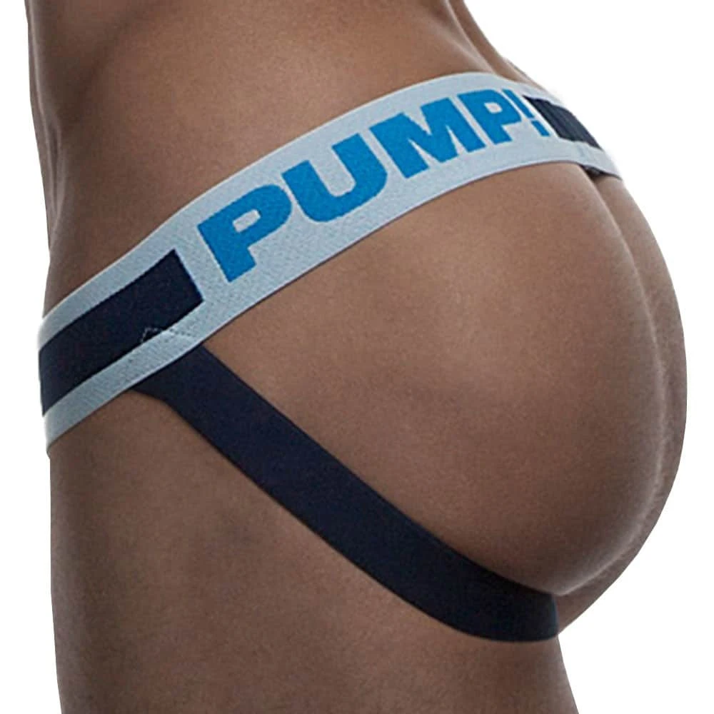 Jock Strap True Blue Blanc 2 Jock Strap True Blue Blanc – Image 2