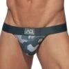 Jock Strap Washed Camo Gris