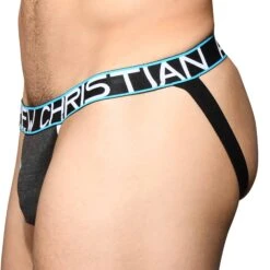 Jockstrap Almost Naked Fly Gris Anthracite -Boutique De Sous-vêtements jockstrap almost naked fly gris anthracite andrew christian 2