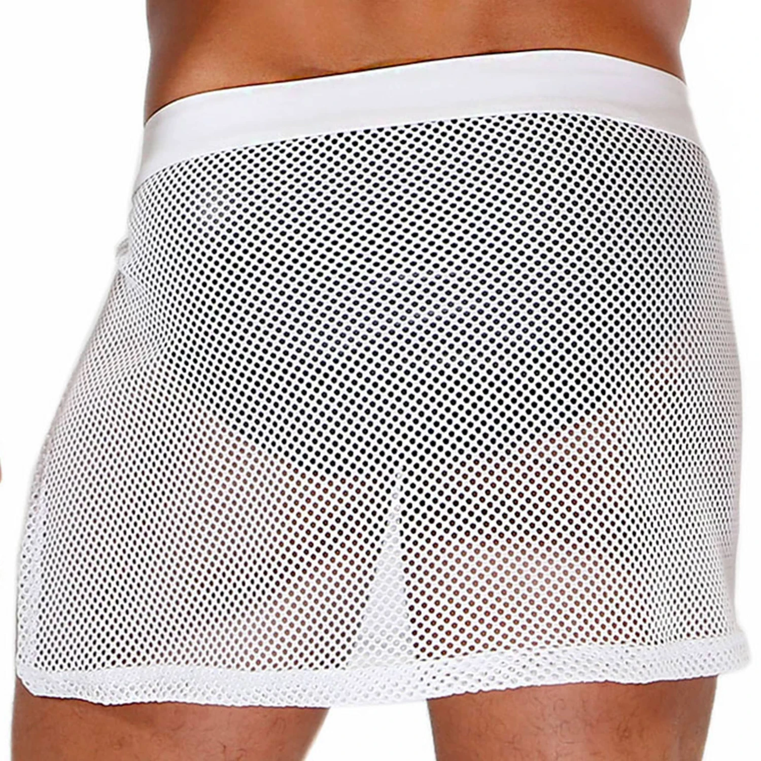 Jupe Circuit Mesh Blanche 2 Jupe Circuit Mesh Blanche – Image 2