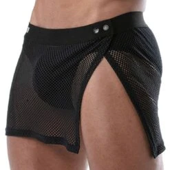 Jupe Circuit Mesh Noire