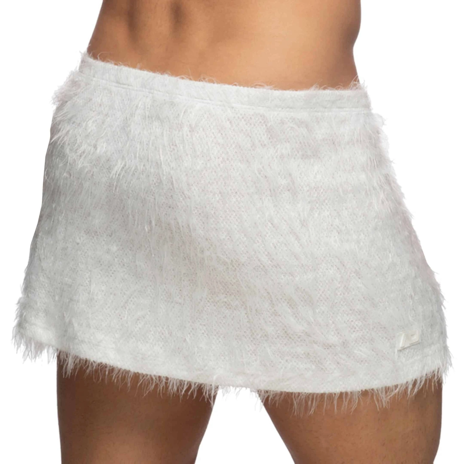 Jupe Plumes Blanche 2 Jupe Plumes Blanche – Image 2