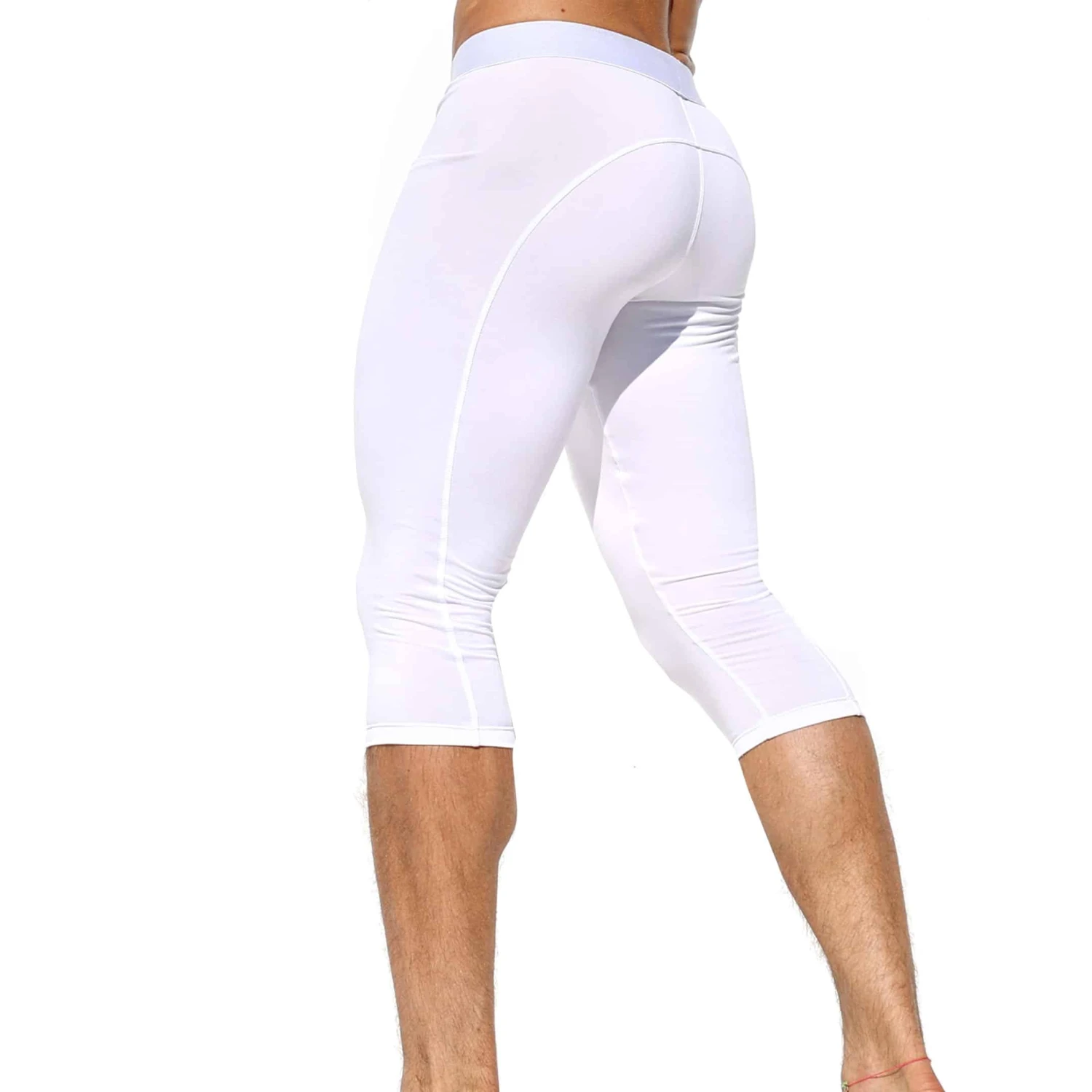 Legging 3 Quarts Triton Blanc 1 Legging 3 Quarts Triton Blanc