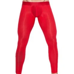 Legging Fin Rouge
