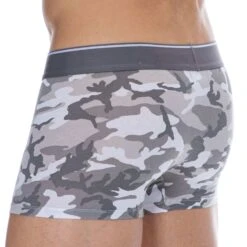 Lot De 2 Boxers Camouflage Coton Gris 10 Lot De 2 Boxers Camouflage Coton Gris -Boutique De Sous-vêtements lot de 2 boxers camouflage coton gris diesel 2