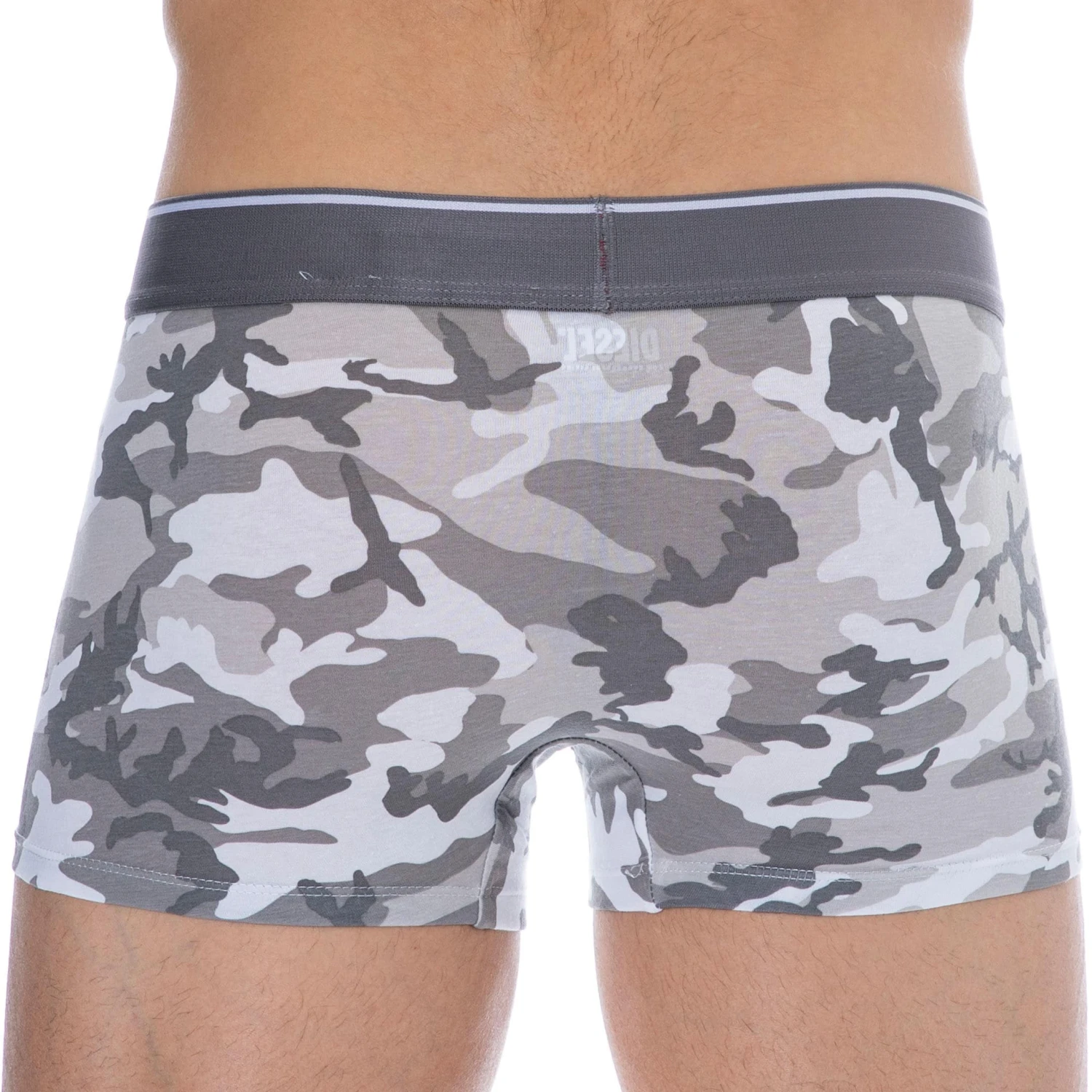 Lot De 2 Boxers Camouflage Coton Gris 4 Lot De 2 Boxers Camouflage Coton Gris – Image 4