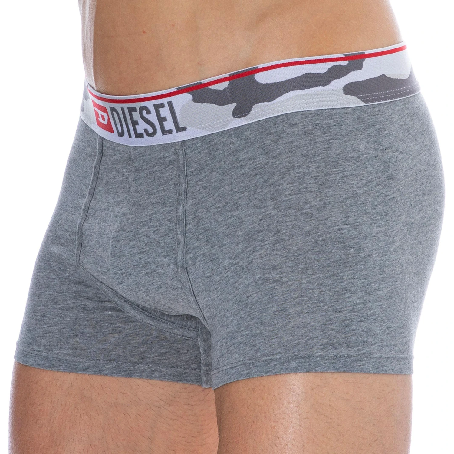 Lot De 2 Boxers Camouflage Coton Gris 6 Lot De 2 Boxers Camouflage Coton Gris – Image 6