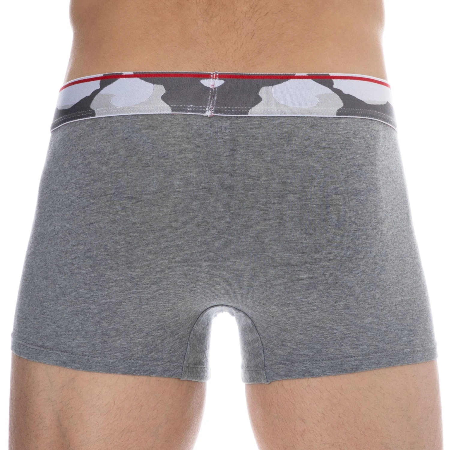 Lot De 2 Boxers Camouflage Coton Gris 8 Lot De 2 Boxers Camouflage Coton Gris – Image 8