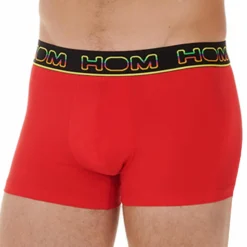 Lot De 2 Boxers Coton Stretch Ivano Noir - Rouge -Boutique De Sous-vêtements lot de 2 boxers coton stretch ivano noir rouge hom 3