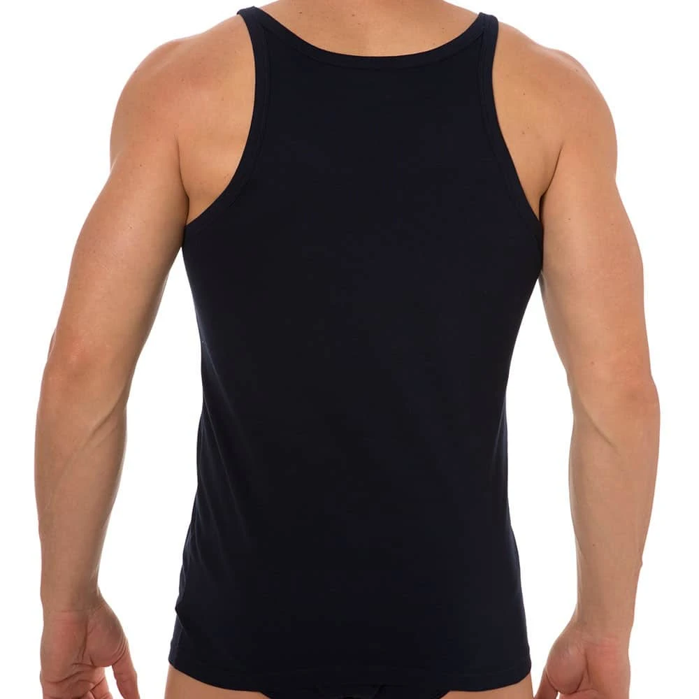 Lot De 2 Débardeurs Pure Cotton Marine - Gris 5 Lot De 2 Débardeurs Pure Cotton Marine - Gris – Image 5