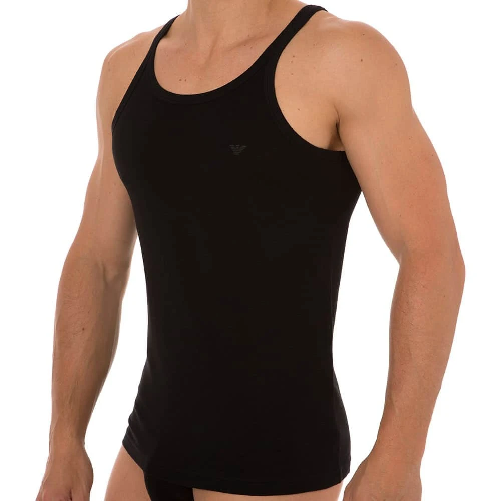 Lot De 2 Débardeurs Pure Cotton Noirs 2 Lot De 2 Débardeurs Pure Cotton Noirs – Image 2