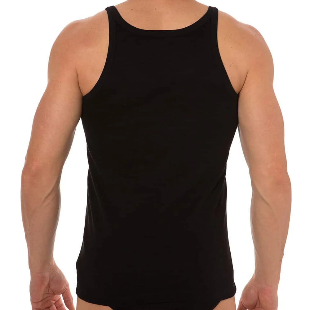 Lot De 2 Débardeurs Pure Cotton Noirs 3 Lot De 2 Débardeurs Pure Cotton Noirs – Image 3