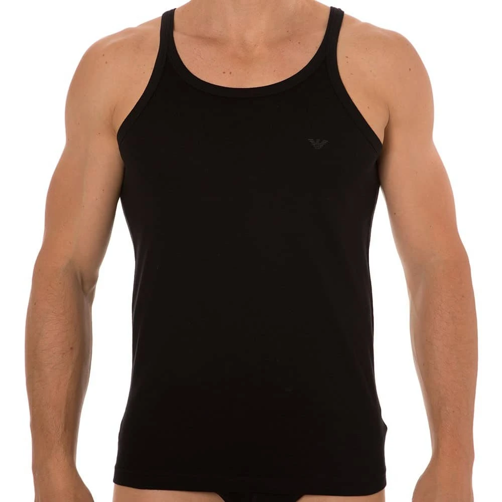 Lot De 2 Débardeurs Pure Cotton Noirs 1 Lot De 2 Débardeurs Pure Cotton Noirs