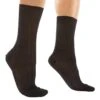 Lot De 2 Paires De Chaussettes Fil D'Ecosse Noires