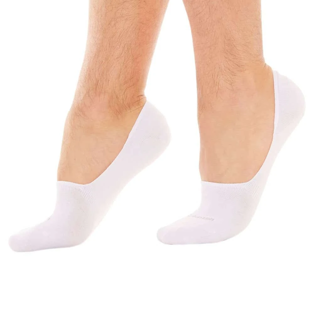 Lot De 2 Paires De Chaussettes Invisibles Luca Blanches 2 Lot De 2 Paires De Chaussettes Invisibles Luca Blanches – Image 2